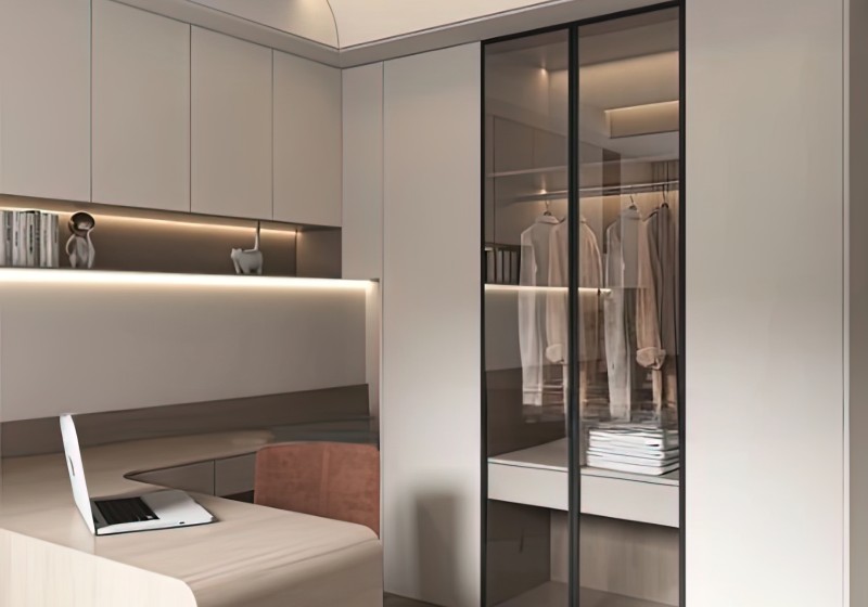 Bedroom integrated custom' />