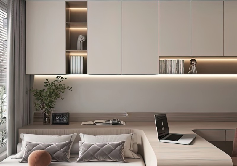 Bedroom integrated custom' />
