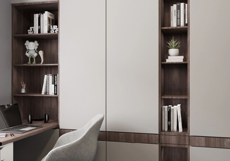 Study Desk & Cabinet' />