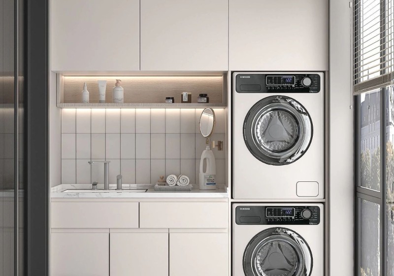 Laundry Cabinet' />