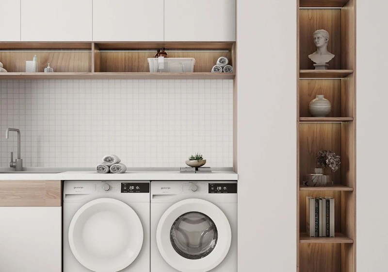 Laundry Cabinet' />